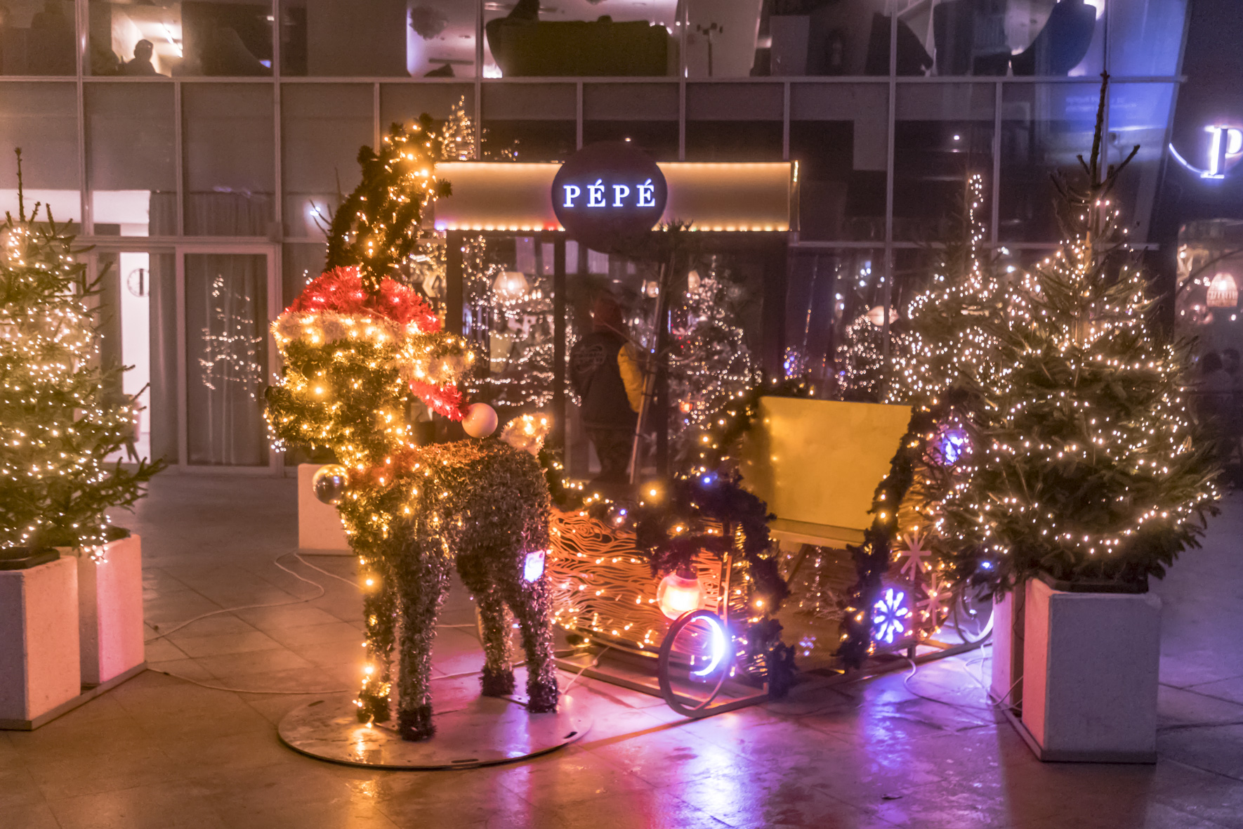 Blagdanski duh u središtu Osijeka Blagdanski duh u središtu Osijeka