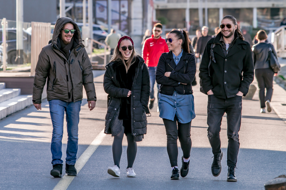 Osječane korona još nije uplašila – promenada puna šetača