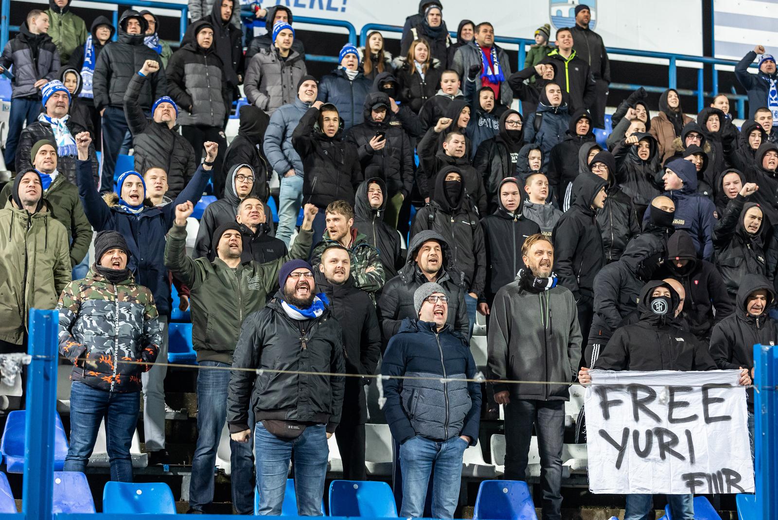Navijači na treningu NK Osijeka