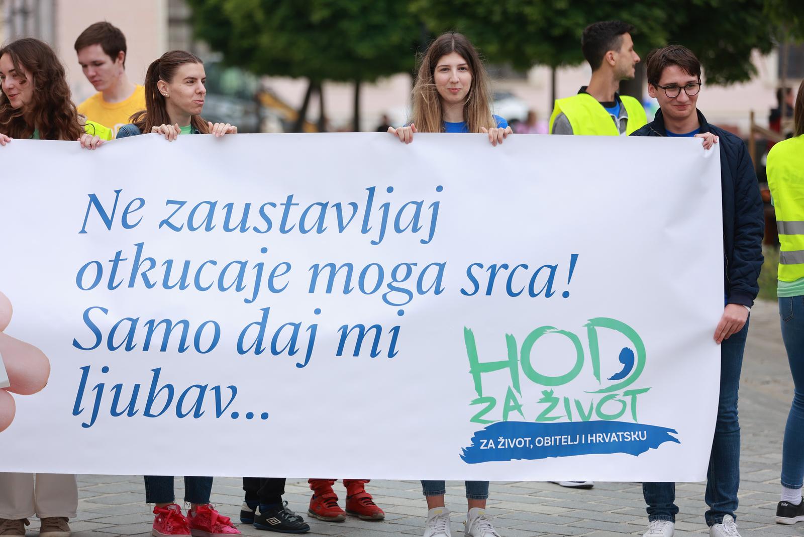 Hod za život u Osijeku