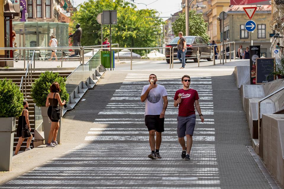Osijek na vrućih +38°C