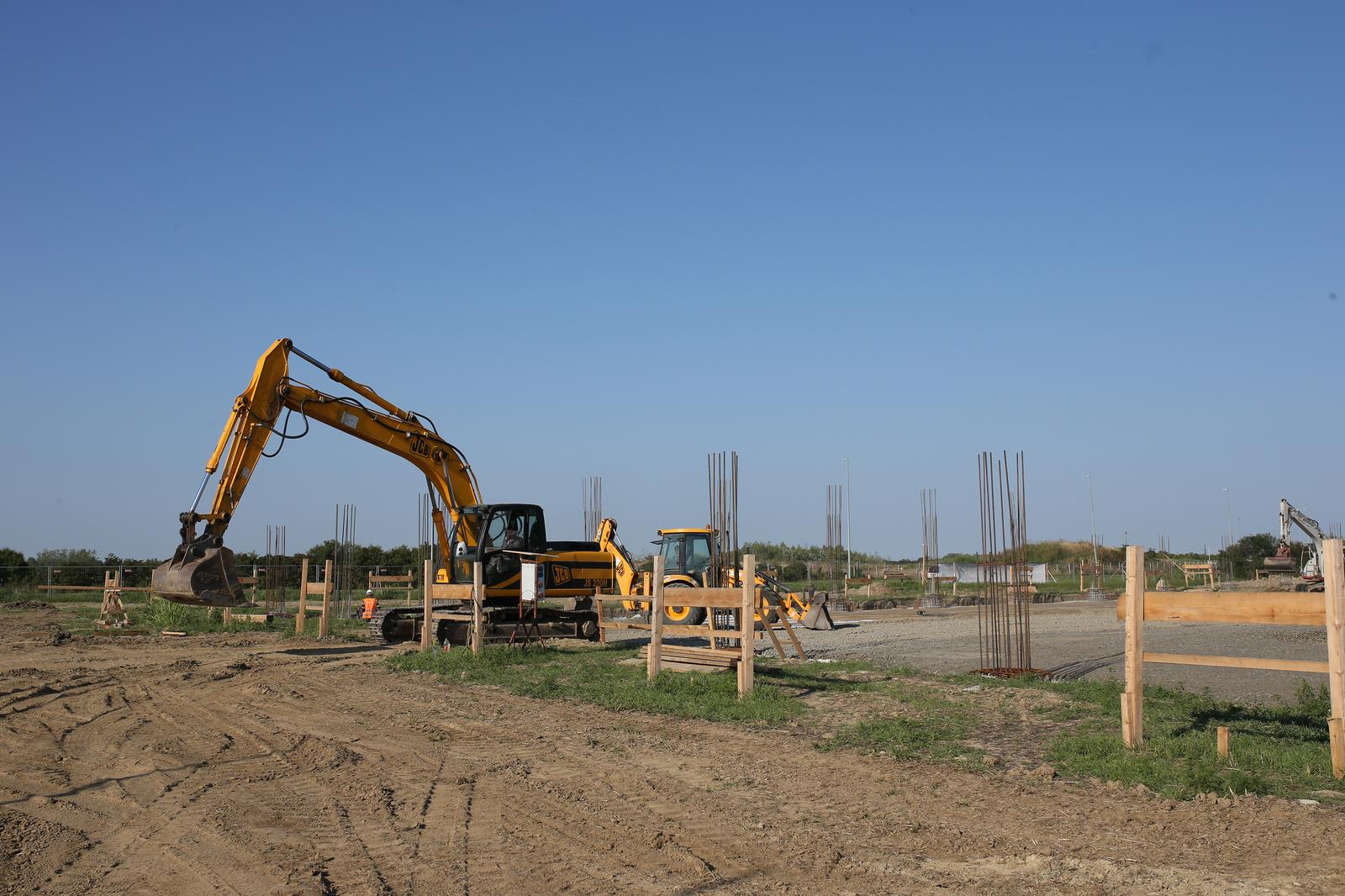 Rujan 2021. –  Gradilište Gospodarskog centra