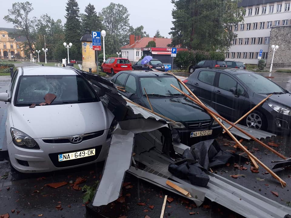 Nevrijeme u Našicama