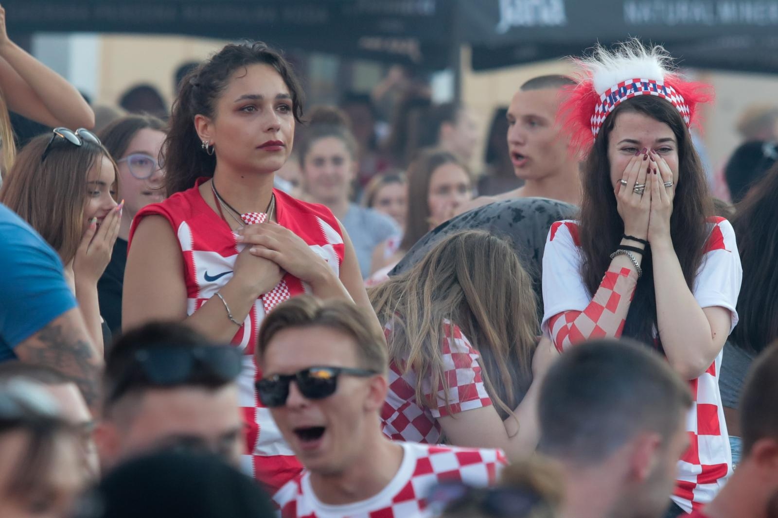 EURO 2020: Gledanje utakmice Hrvatska-Španjolska u Tvrđi