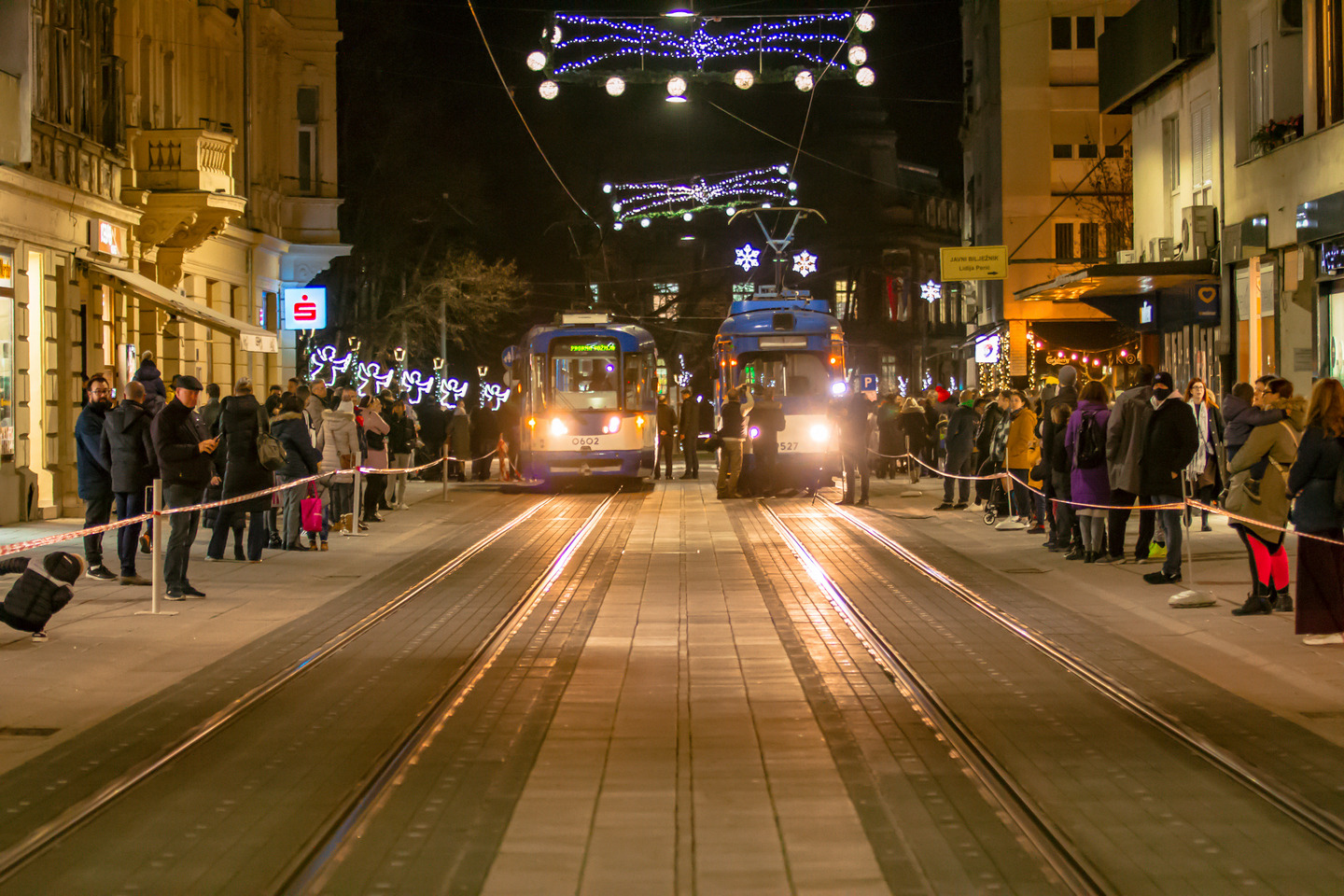Utrka tramvaja u Osijeku