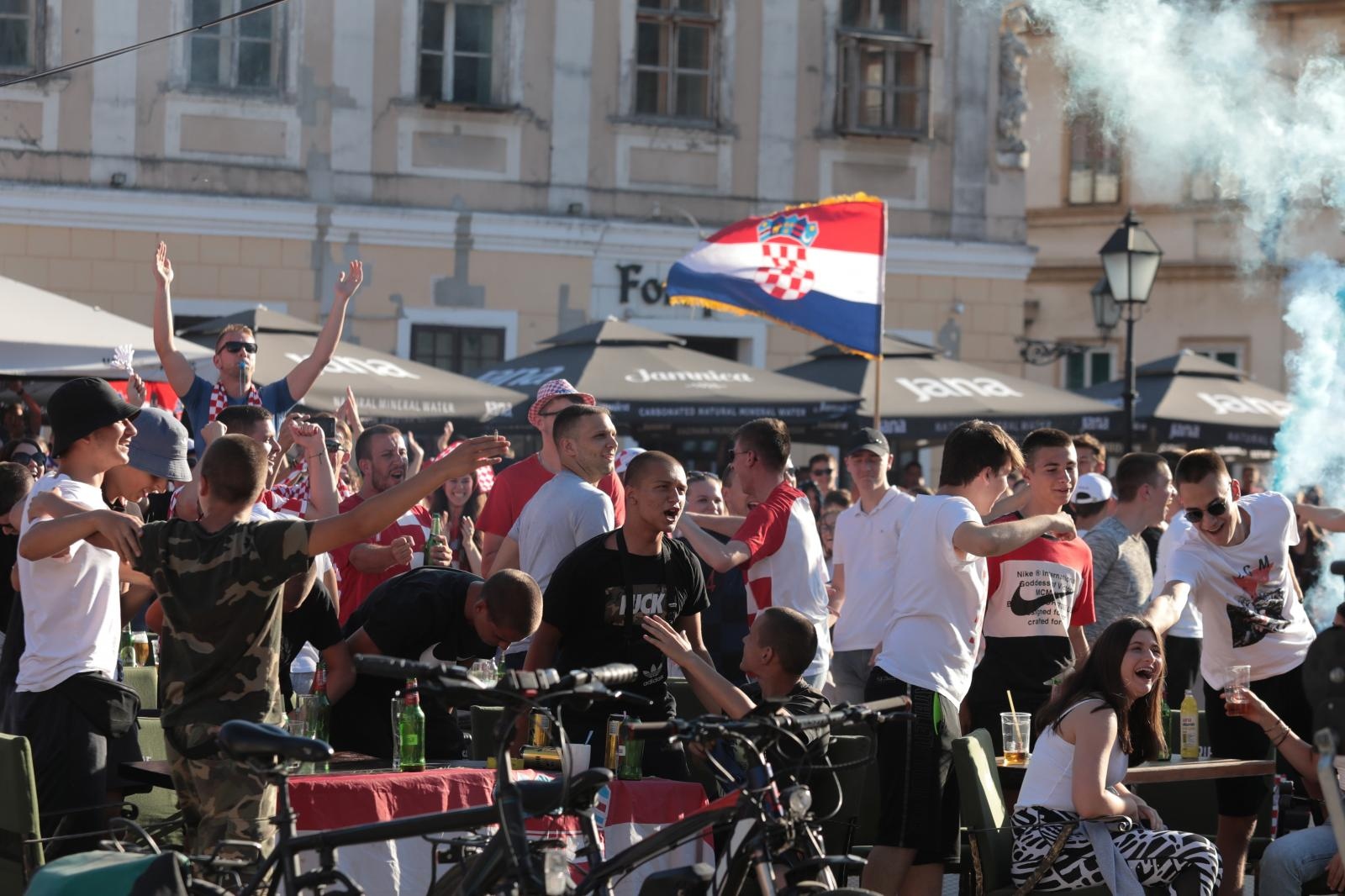 EURO 2020: Gledanje utakmice Hrvatska-Španjolska u Tvrđi