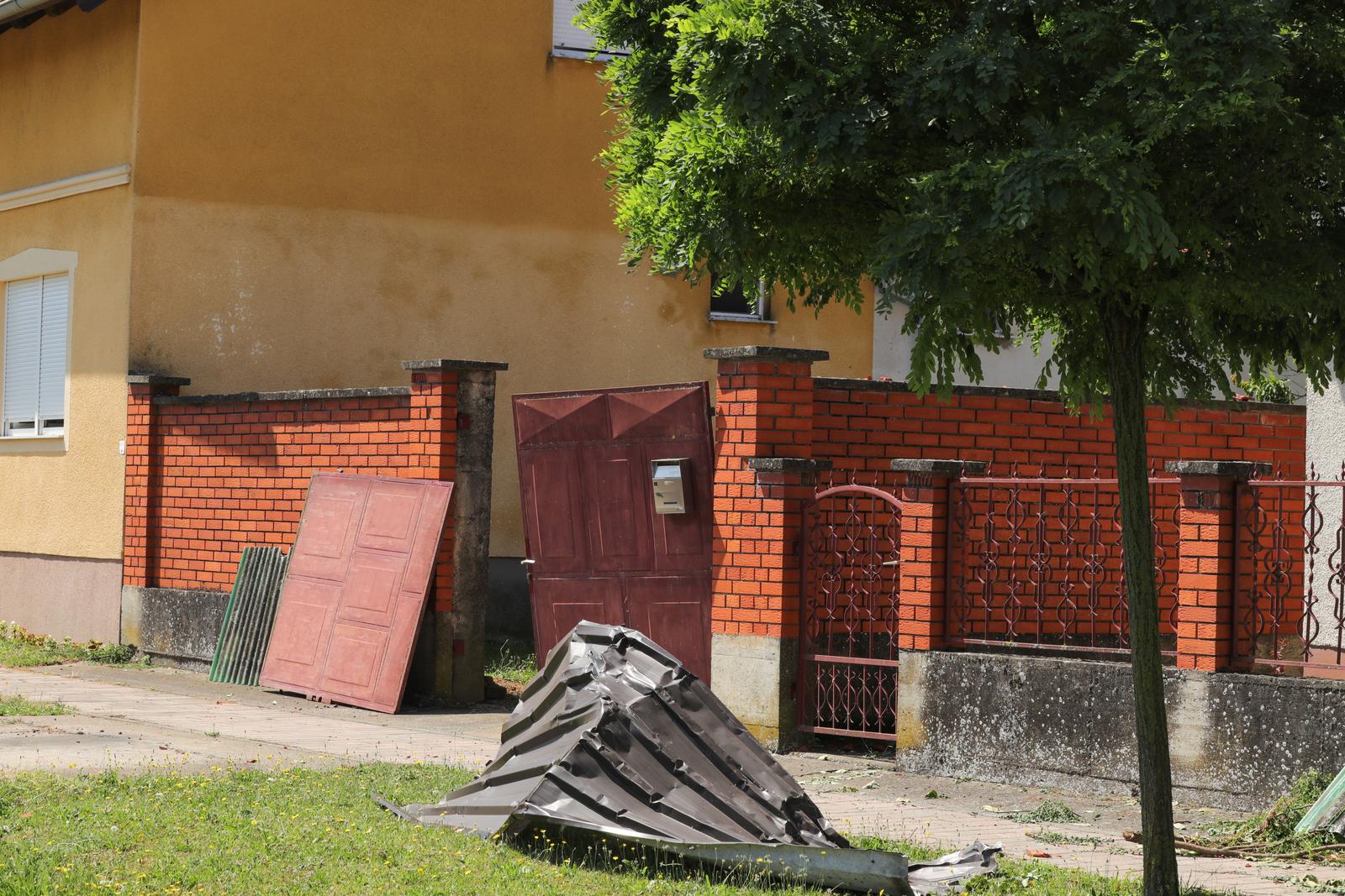 Nevrijeme u slavonskim selima