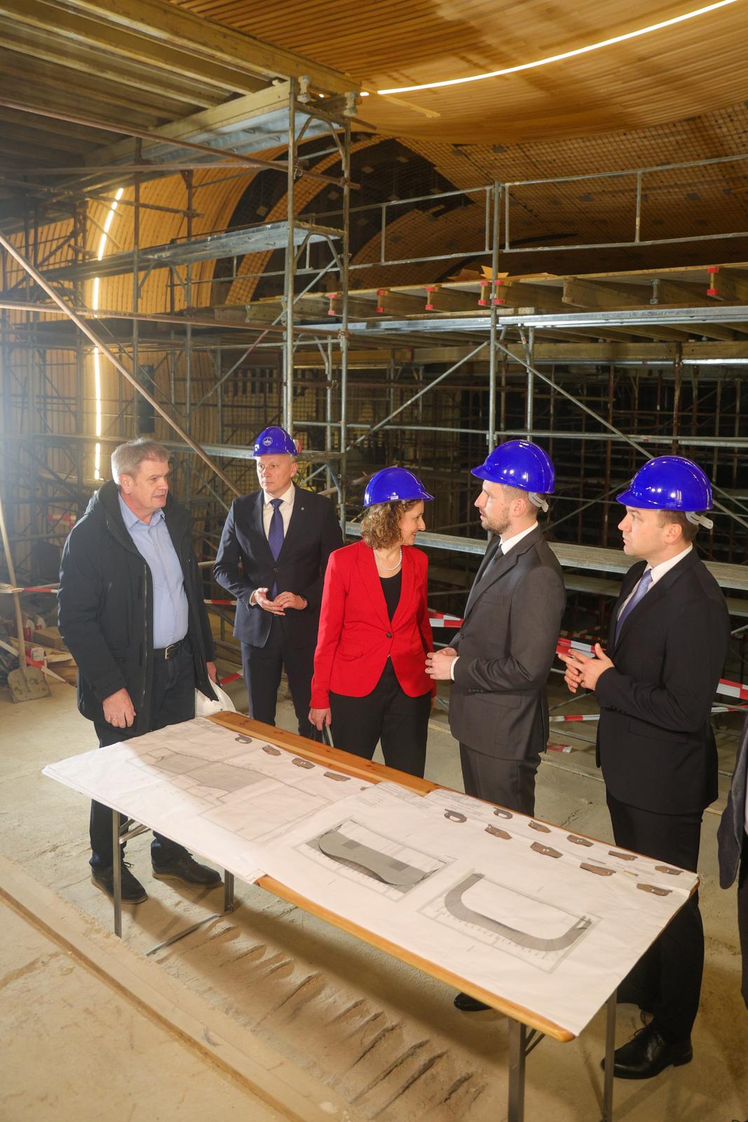 Radovi na koncertnoj dvorani Kulturnog centra Radovi na koncertnoj dvorani Kulturnog centra