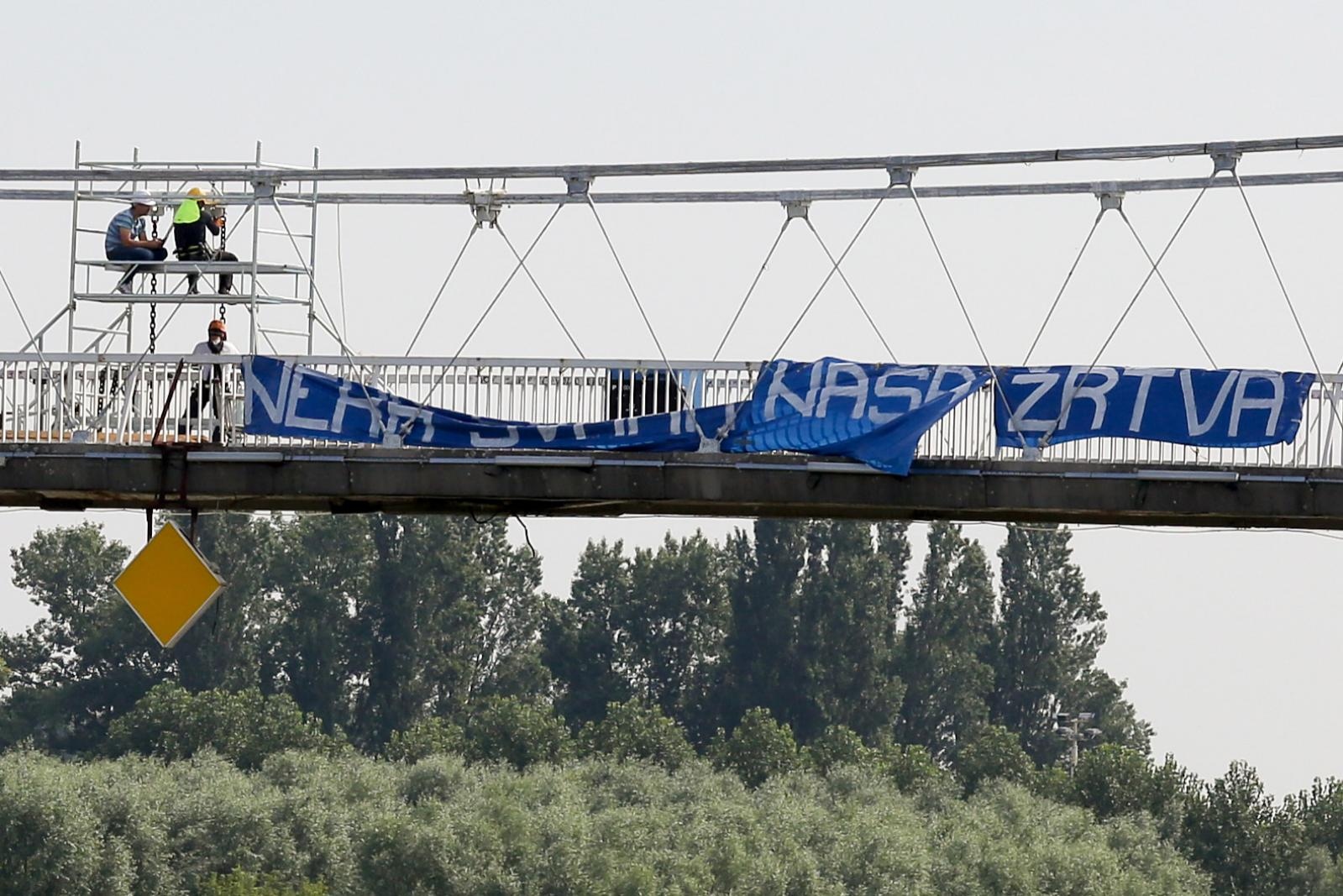 Rekonstrukcija pješačkog mosta u Osijeku