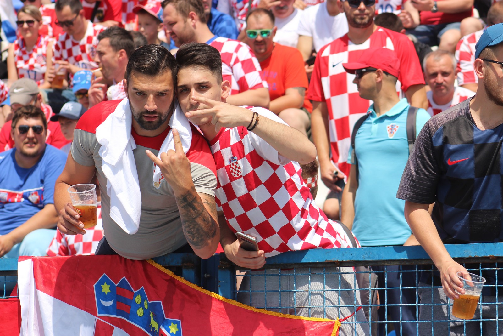Hrvatska nogometna reprezentacija u Osijeku
