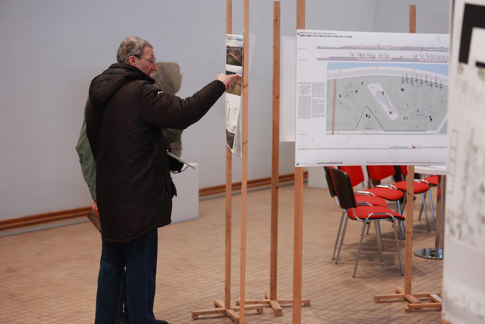 Izložba radova za idejno urbanističko-arhitektonsko rješenje obrambenog prostora Tvrđe