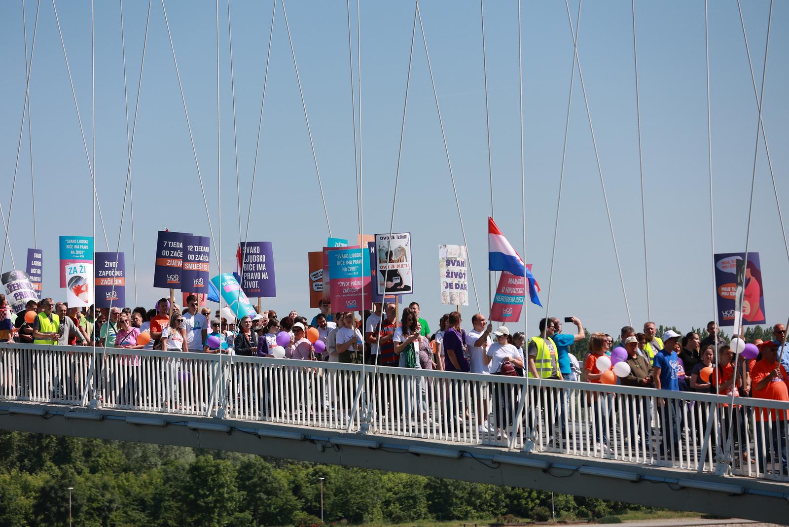 Hod za život Osijek 2024.