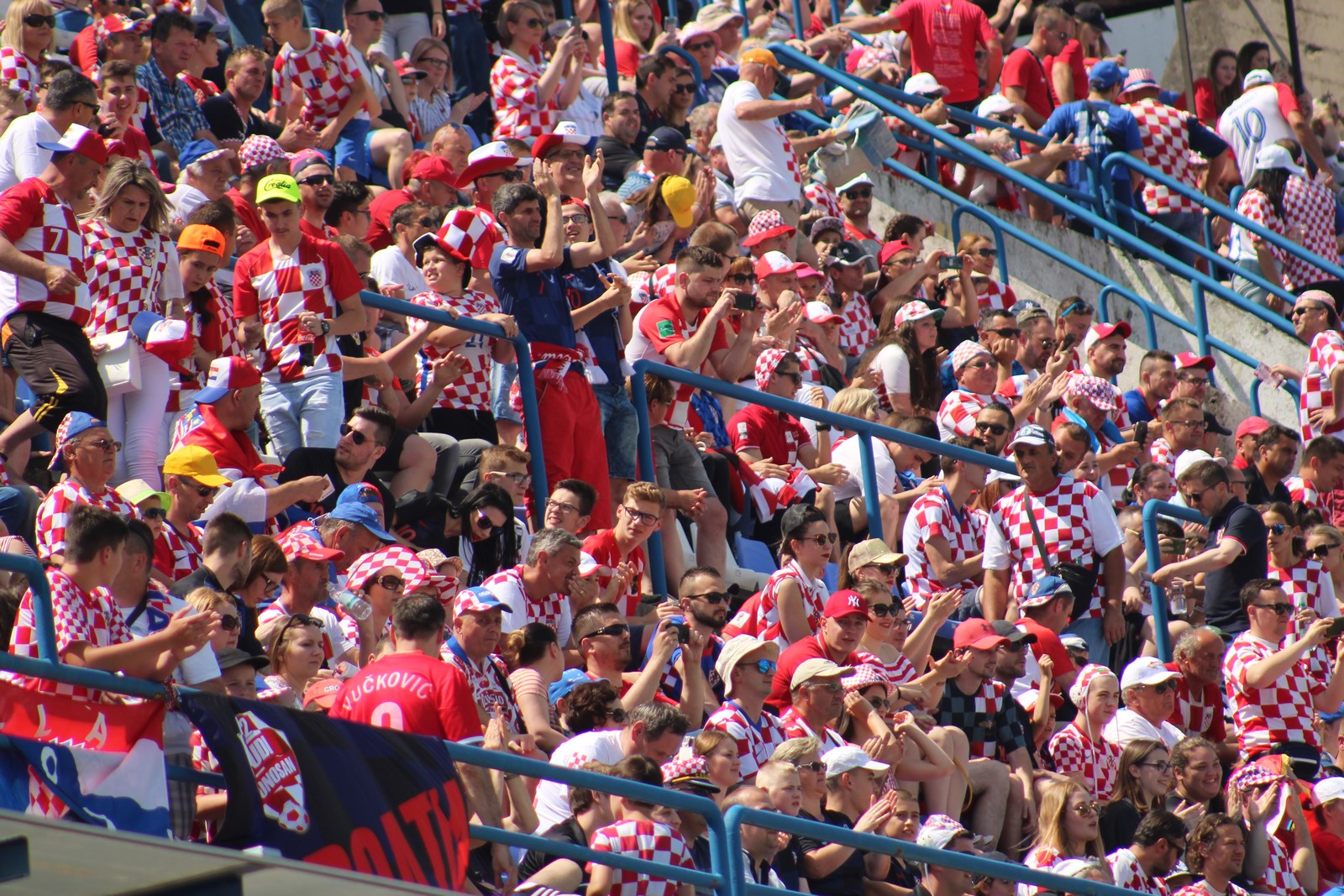 Hrvatska nogometna reprezentacija u Osijeku