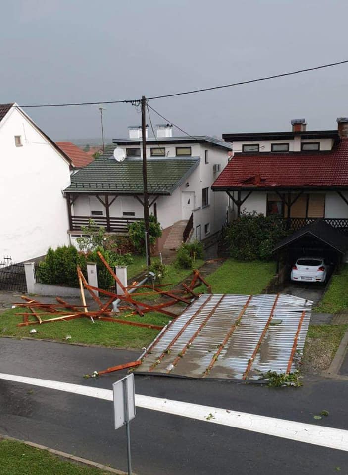 Nevrijeme u Našicama