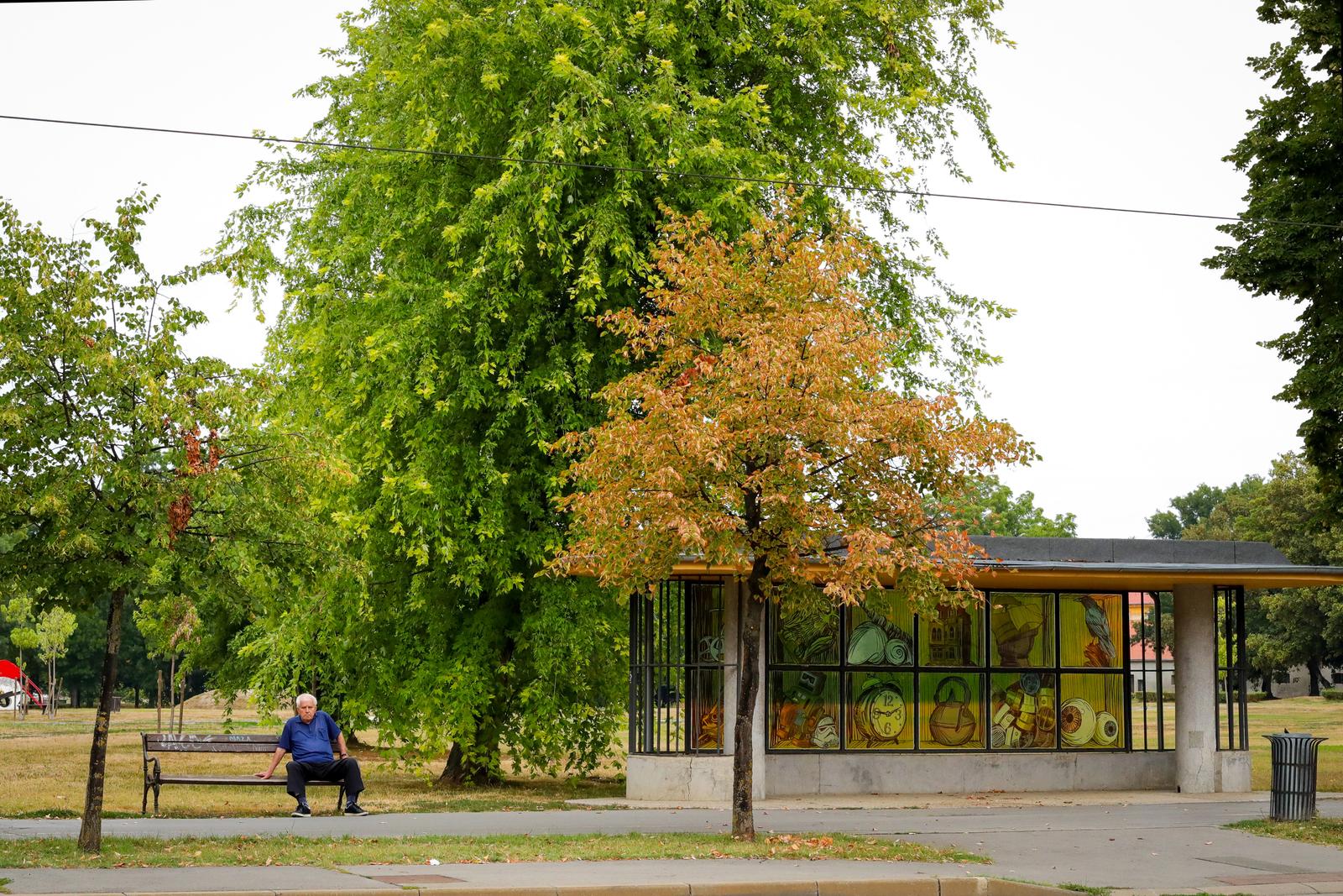 Najstarija tramvajska stanica u Osijeku