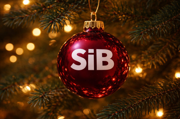 božićna kuglica sib