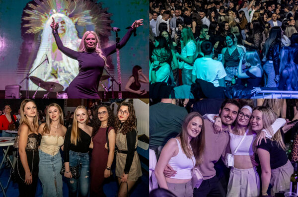 Studentski party u Zrinjevcu