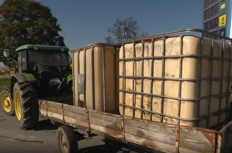 traktor gorivo plavi dizel