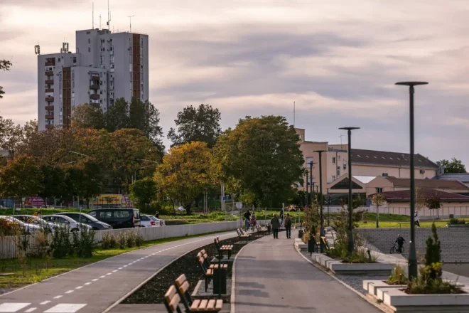 Nova promenada koja spaja Donji i Gornji grad