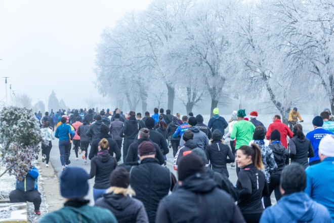 Osijek: Tradicionalna Novogodišnja utrka na Promenadi