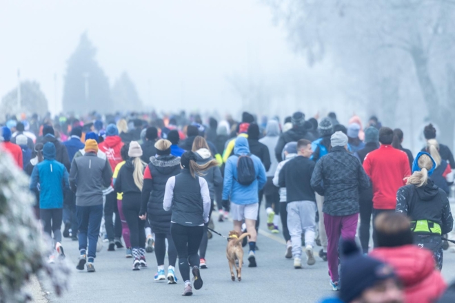 Osijek: Tradicionalna Novogodišnja utrka na Promenadi