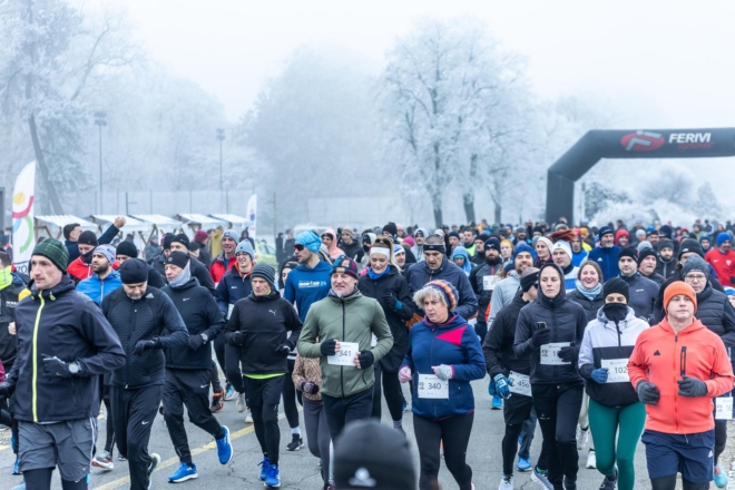 Osijek: Tradicionalna Novogodišnja utrka na Promenadi