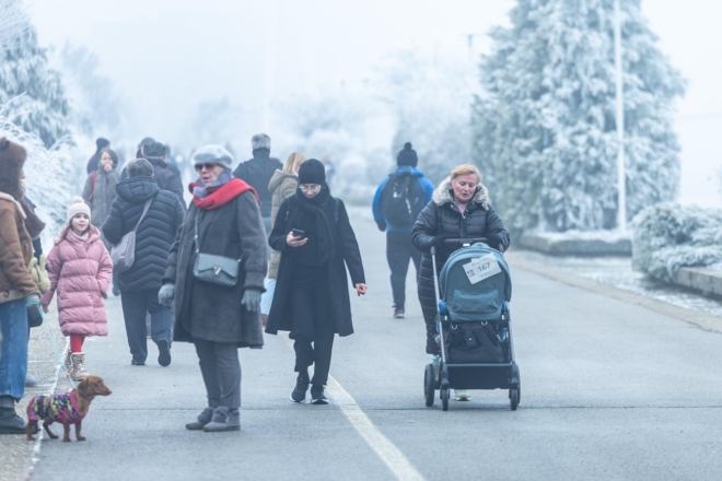 Osijek: Tradicionalna Novogodišnja utrka na Promenadi