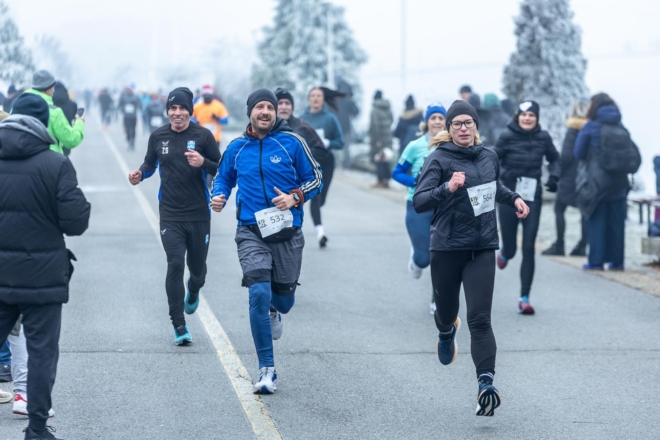 Osijek: Tradicionalna Novogodišnja utrka na Promenadi