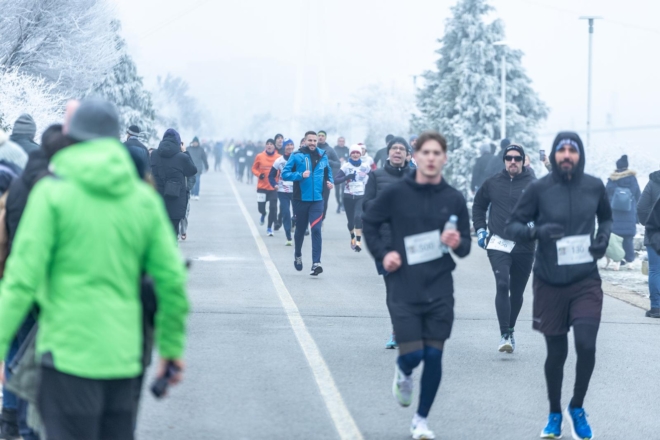 Osijek: Tradicionalna Novogodišnja utrka na Promenadi