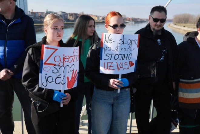 Skup solidarnosti osječkih studenata
