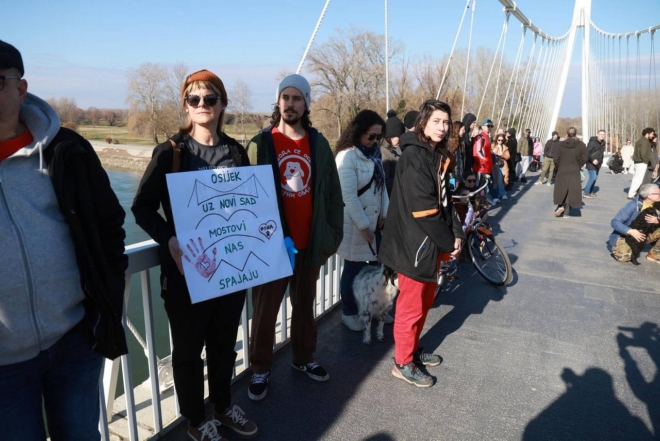 Skup solidarnosti osječkih studenata