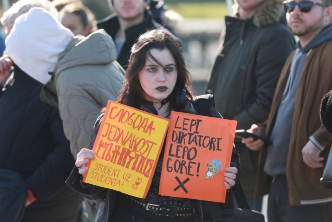 Skup solidarnosti osječkih studenata
