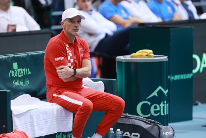 Osijek: Drugi dan Qualifier faze Davis Cupa Hrvatska – Slovačka, parovi