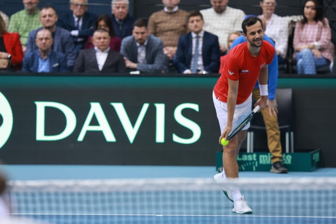 Osijek: Drugi dan Qualifier faze Davis Cupa Hrvatska – Slovačka, parovi