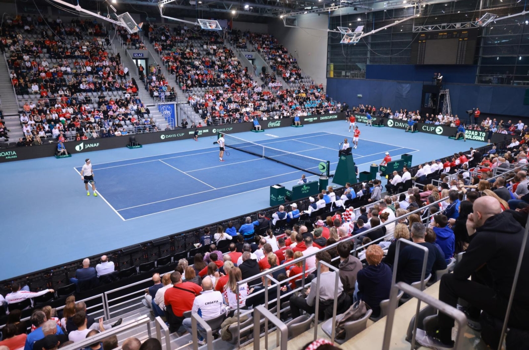 Osijek: Drugi dan Qualifier faze Davis Cupa Hrvatska – Slovačka, parovi Osijek: Drugi dan Qualifier faze Davis Cupa Hrvatska – Slovačka, parovi