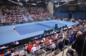 Osijek: Drugi dan Qualifier faze Davis Cupa Hrvatska – Slovačka, parovi