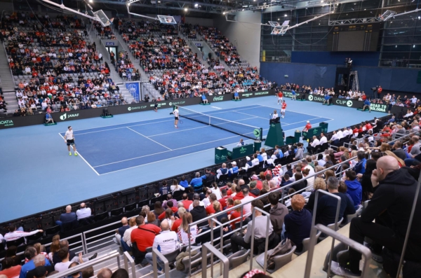 Osijek: Drugi dan Qualifier faze Davis Cupa Hrvatska – Slovačka, parovi
