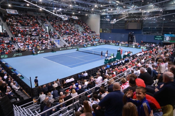 Osijek: Drugi dan Qualifier faze Davis Cupa Hrvatska – Slovačka, parovi