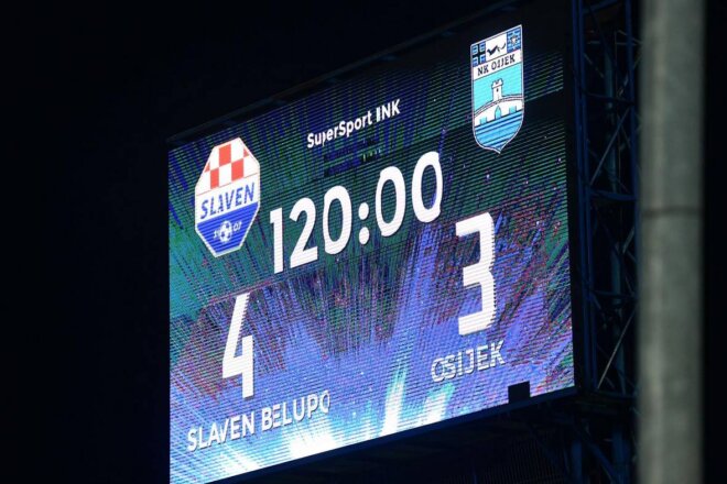 Polufinale kupa: Slaven Belupo – NK Osijek