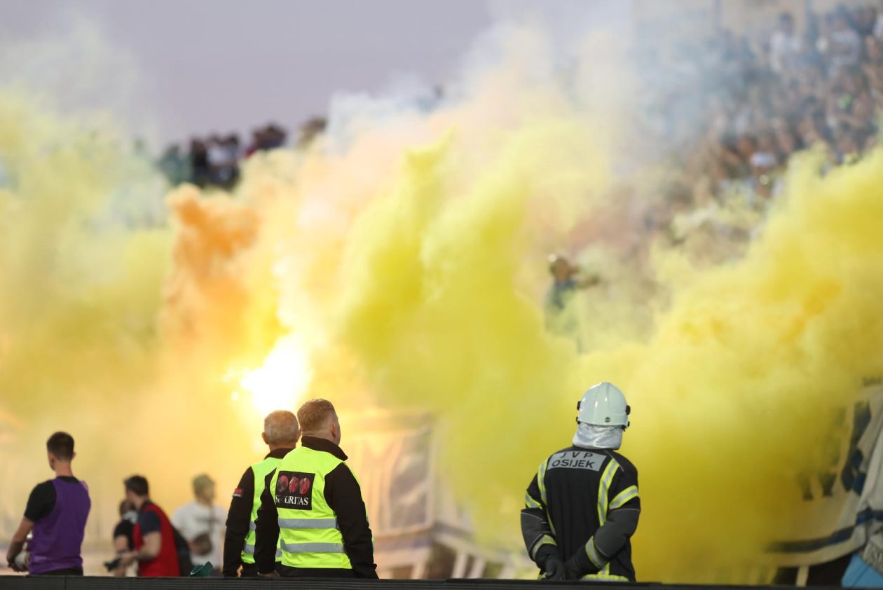 Osijek: Susret Osijeka i Vukovara u 33. kolu SuperSport HNL-a