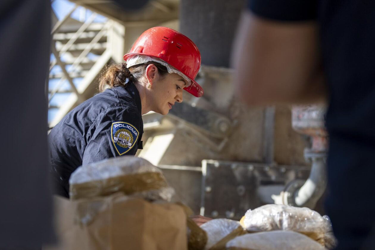 Spaljivanje droge u Našicama 2025.