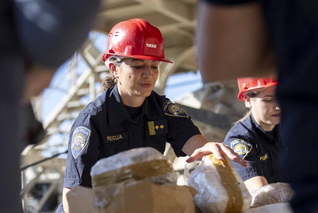 Spaljivanje droge u Našicama 2025.