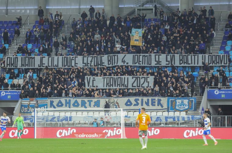 Osijek: SuperSport HNL, 12. kolo, NK Osijek – NK Varaždin