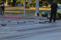 Osijek: Sudar vatrogasnog kamiona i automobila u Vukovarskoj ulici
