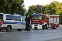 Osijek: Sudar vatrogasnog kamiona i automobila u Vukovarskoj ulici