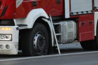 Osijek: Sudar vatrogasnog kamiona i automobila u Vukovarskoj ulici