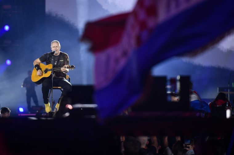 Veliki koncert Marka Perkovića Thompsona u Sinju