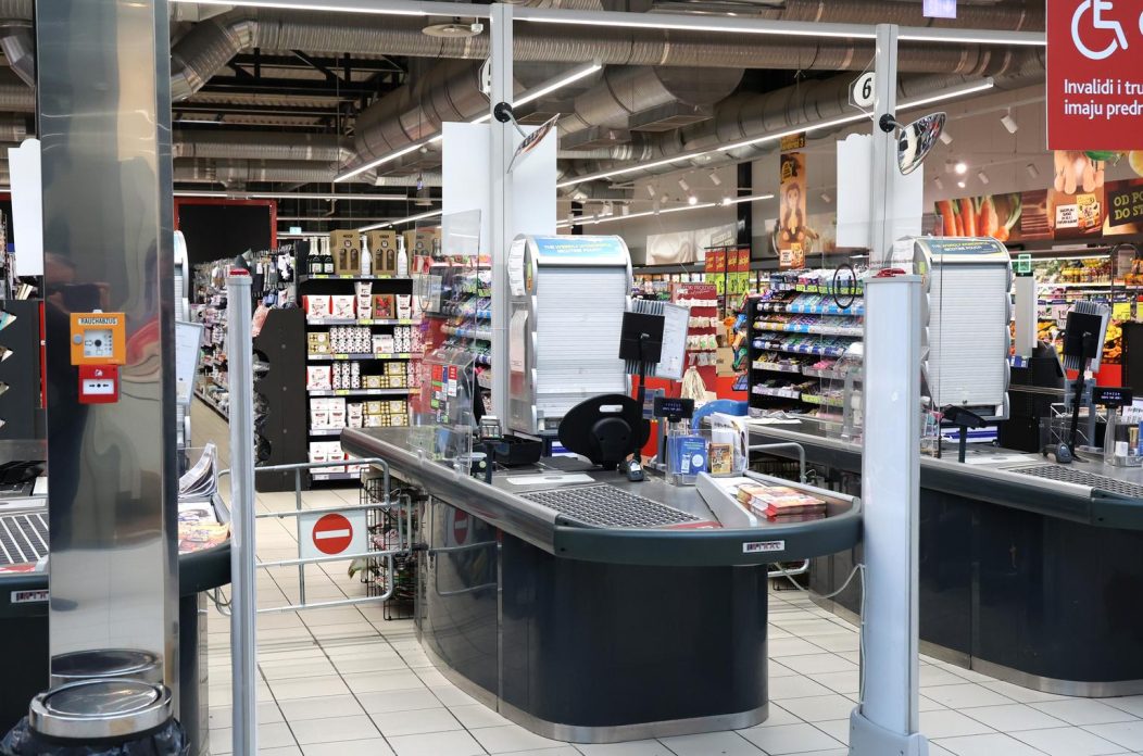 konzum trgovina blagajna
