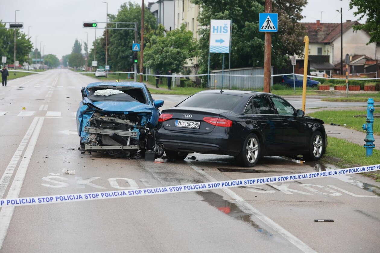 Teška prometna nesreća u Županji Teška prometna nesreća u Županji
