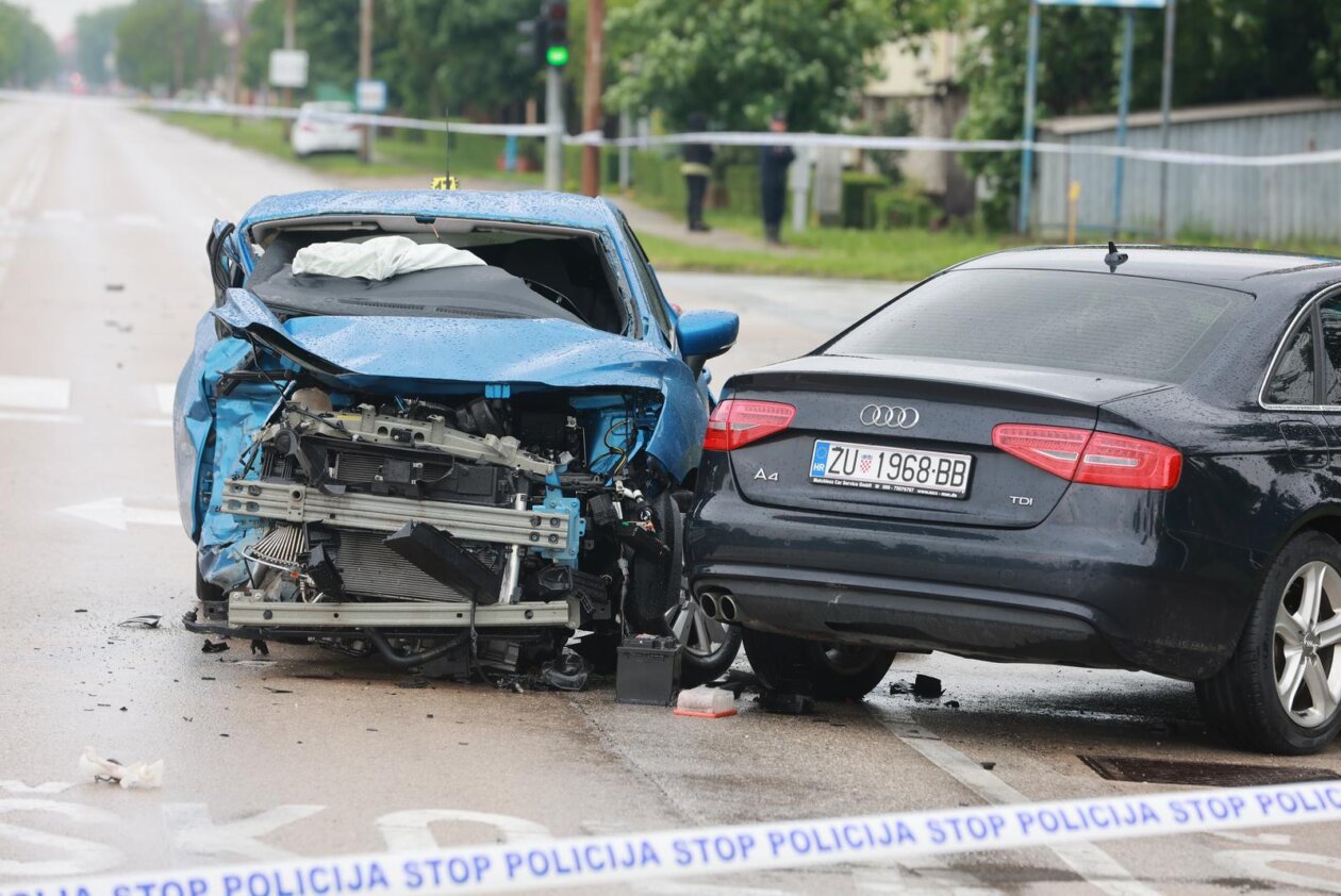 Teška prometna nesreća u Županji Teška prometna nesreća u Županji
